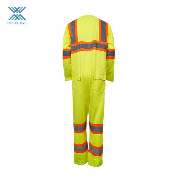 Hi Vis Traffic Safety Coverall