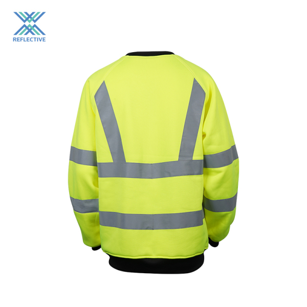 High vis reflective fleece