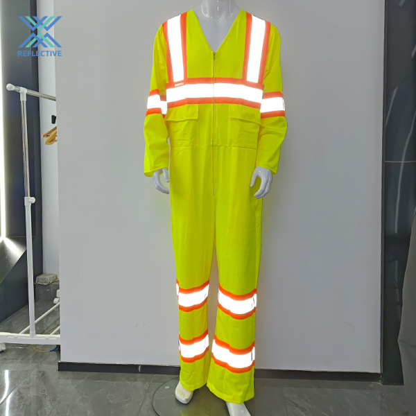 Hi Vis Traffic Safety Coverall
