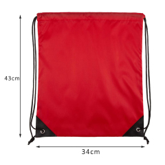 Оптовые рекламные пользовательские водонепроницаемые полиэфирные сумки для тренажерного зала Draw String Sport Nylon Backpack Drawstring Bag