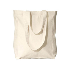 El bolso de lona de compras ecológico reutilizable personalizado imprimió bolsas de algodón orgánico
