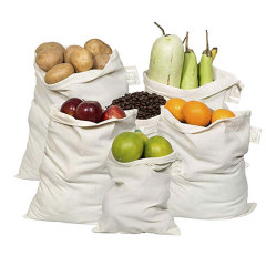 Großhandel benutzerdefinierte Logo gedruckt Tasche Baumwolle Bio-Tasche Stoff Baumwolle Leinwand Baumwolle Lebensmitteltasche