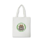Hot sale customized logo printed cartoon shopping cotton canvas bags