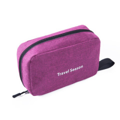 Bolsa de maquillaje colorida, bolsa de viaje al por mayor impermeable de neopreno personalizada, bolsa de belleza con cremallera