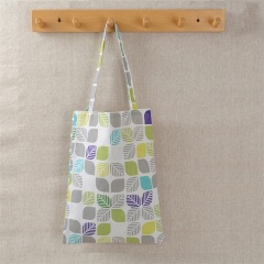Оптовая прочная экологически чистая многоцелевая хлопковая сумка для покупок на холсте