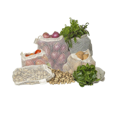 Großhandel mit individuellem Logo bedruckte Einkaufstasche aus Bio-Baumwolle, wiederverwendbare umweltfreundliche Segeltuchtasche aus Bio-Baumwolle