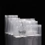 Wholesale Custom LOGO Shopping PP Plastic Clear Tote Bag PVC Package Transparent Gift Bag
