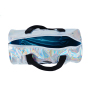 Custom waterproof foldable travel sport iridescence PU duffle bag gym