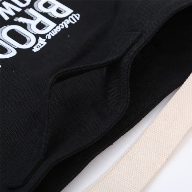China custom fashion unique design easy clean soft material cotton bag