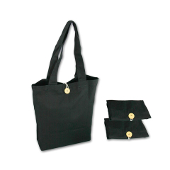 Carry sac à provisions pliant en nylon, sac fourre-tout en nylon personnalisé, sac en nylon pliable