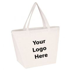 Customize Reusable Eco Friendly Promotional blank cotton tote grocery canvas bags with custom printed logo linen tote bag