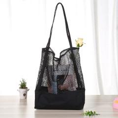 Reusable Grocery Bags Cotton Mesh Net Stretchy Bags Shopping Market Bags
