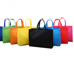 Продвижение нового дизайна экологически чистой многоразовой портативной сумки для покупок с логотипом на заказ