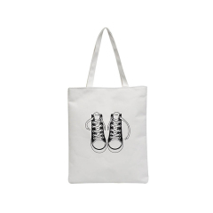 Hochwertige billige Baumwolltasche, wiederverwendbare Einkaufstasche aus Segeltuch, Einkaufstasche aus Segeltuch mit individuellem Logo