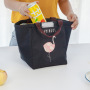Hot Selling Portable Reusable Custom Cartoon Pictures Foldable Kids Lunch Tote Insulated Cooler Bag