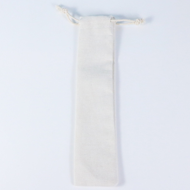 Pochette à cordon personnalisée avec taille et logo personnalisés, sac à vaisselle en coton naturel réutilisable