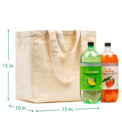 Recycled Colorful Beach Shopping Cotton Bag Reusable Canvas Grocery Bag Shopping Extra Large Tote Bag