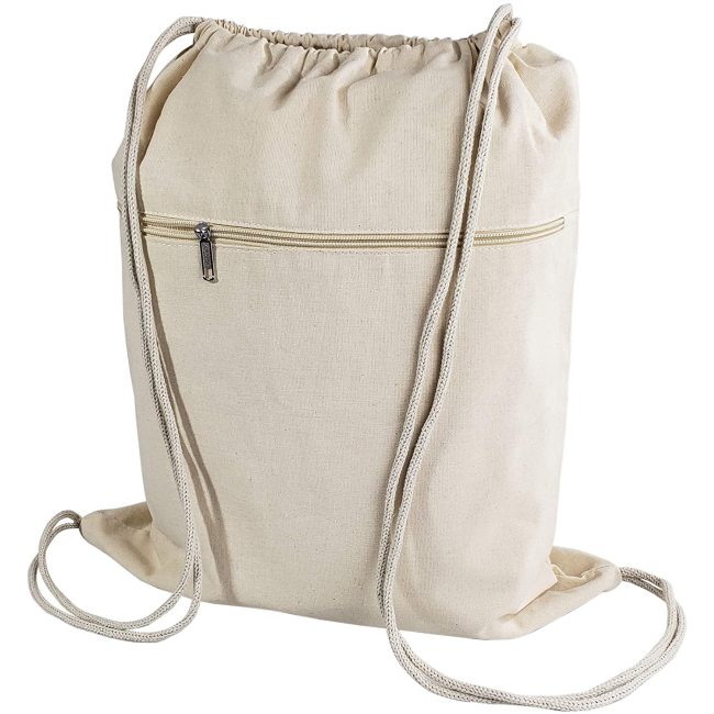 Хлопковый рюкзак на шнурке оптом, холщовый хлопковый рюкзак на шнурке с логотипом