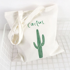 Promotional Shopping Bag Custom Printed Canvas Tote Cotton Bag