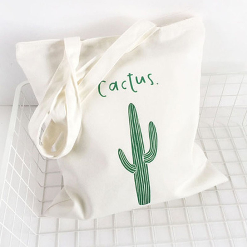 Promotional Shopping Bag Custom Printed Canvas Tote Cotton Bag