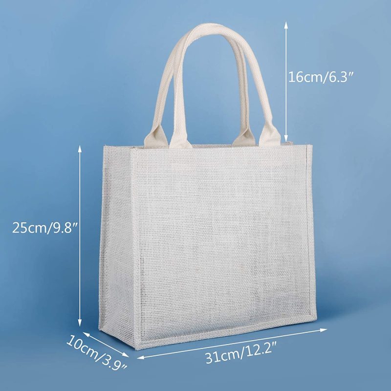 Wholesale Cheap Price Custom Eco-friendly Jute Shopping Tote Bag