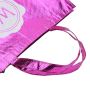 Großhandel neueste Verkauf hell lila Farbe Griff recycelbar Eco Non Woven Bag
