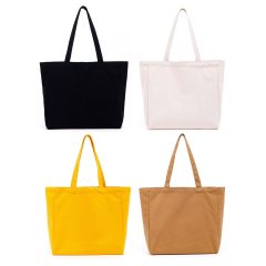 Cheap Customized Logo tote shopping bag canvas bag cotton bag with logo