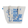 Customized natural cotton big capacity promotional printed custom made shopping gift cotton tote bag