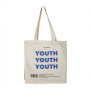 Customized natural cotton big capacity promotional printed custom made shopping gift cotton tote bag