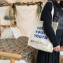 Customized natural cotton big capacity promotional printed custom made shopping gift cotton tote bag