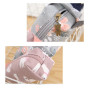 Customised stationary pouch pencil box case Small zipper Cotton Canvas Pencil Case