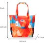 Wholesale Women Summer 2022 Canvas Tote Bag Ladies print  canvas tote beach bag