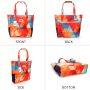 Großhandel Frauen Sommer 2022 Canvas Tote Bag Damen drucken Canvas Tote Strandtasche