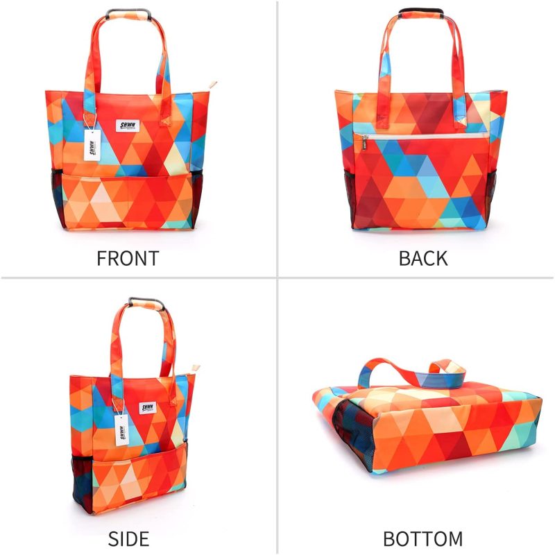 Wholesale Women Summer 2022 Canvas Tote Bag Ladies print  canvas tote beach bag