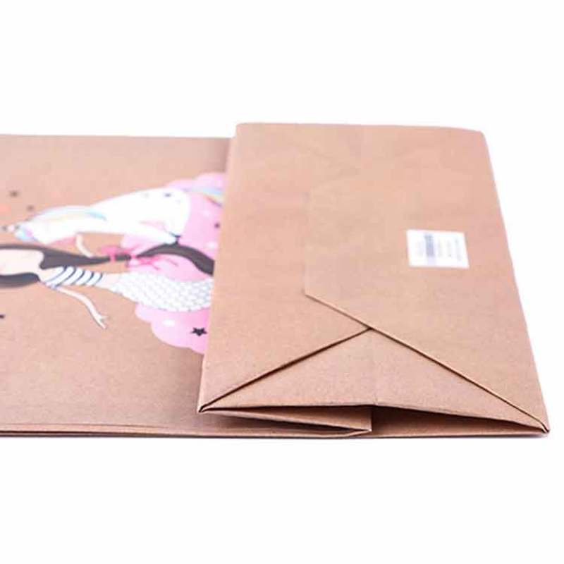 High Quality Factory Price Wholesale Customized Logo Printed Shopping Paper Bag with Handles