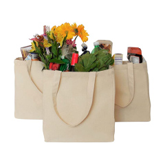 Оптовая продажа, изготовленная на заказ, очень прочная дешевая многоразовая большая экологически чистая сумка из натурального хлопка, холста, ситцевая сумка для покупок