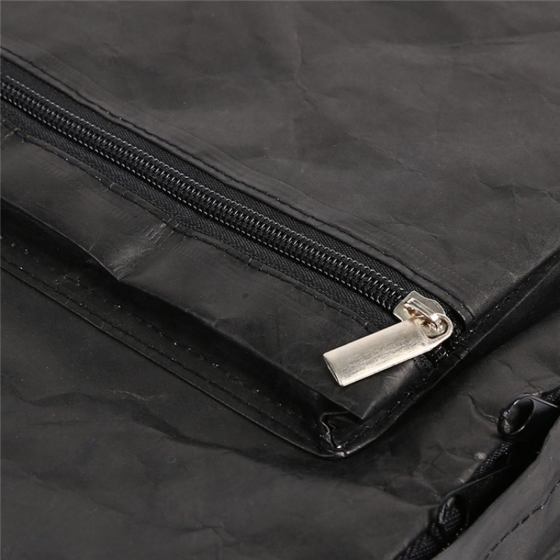 Manufacturer Custom Eco Friendly Waterproof Different Colors Tyvek Bag Travel Backpack Black Schoolbag