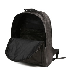 Fabricante personalizado Eco Friendly impermeable diferentes colores Tyvek Bag Mochila de viaje Mochila negra