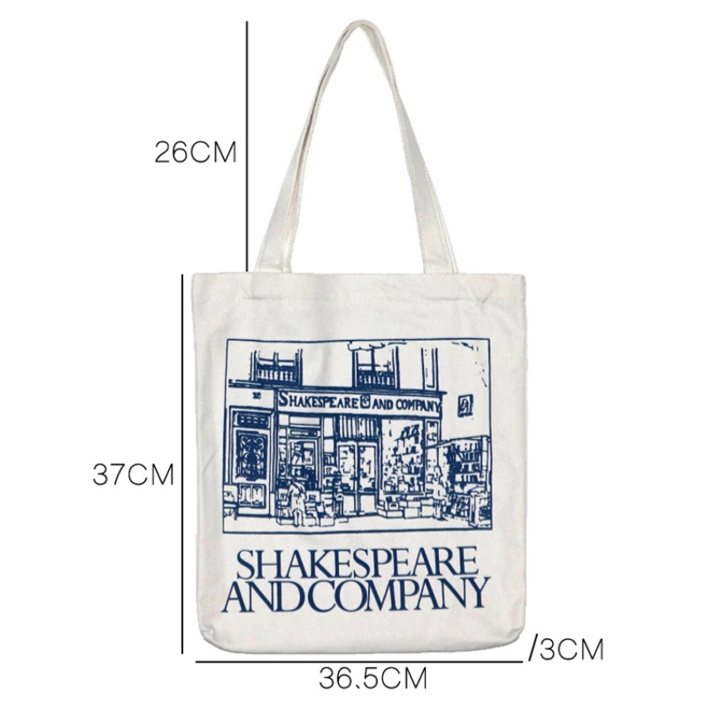Reusable Eco Friendly Custom Grocery Shopping Foldable Canvas Cotton Fabric Tote Bags
