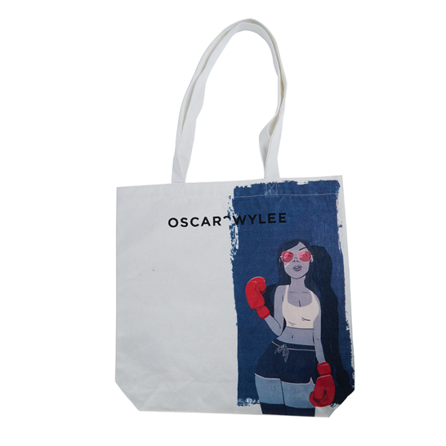 2020 Latest Product Printed Foldable Eco-Friendly Choice Cotton Tote Shopping Bag