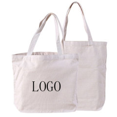 Холщовая сумка с напечатанным на заказ логотипом, пляжная большая сумка из холщовой ткани, хлопковая холщовая сумка из ПВХ
