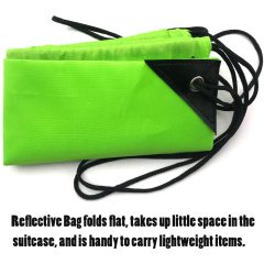 Sports en tissu polyester randonnée sacs à dos à cordon recyclé