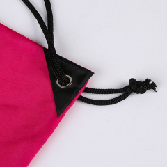 Beliebtes Produktdesign Bedruckte Kordelzugtasche aus Polyester-Nylon