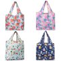 Eco friendly RPET 190T 210D Reusable polyester foldable shopping bag