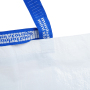 Factory Supply Wholesale Monochrome Waterproof Reusable Pe Woven Bag