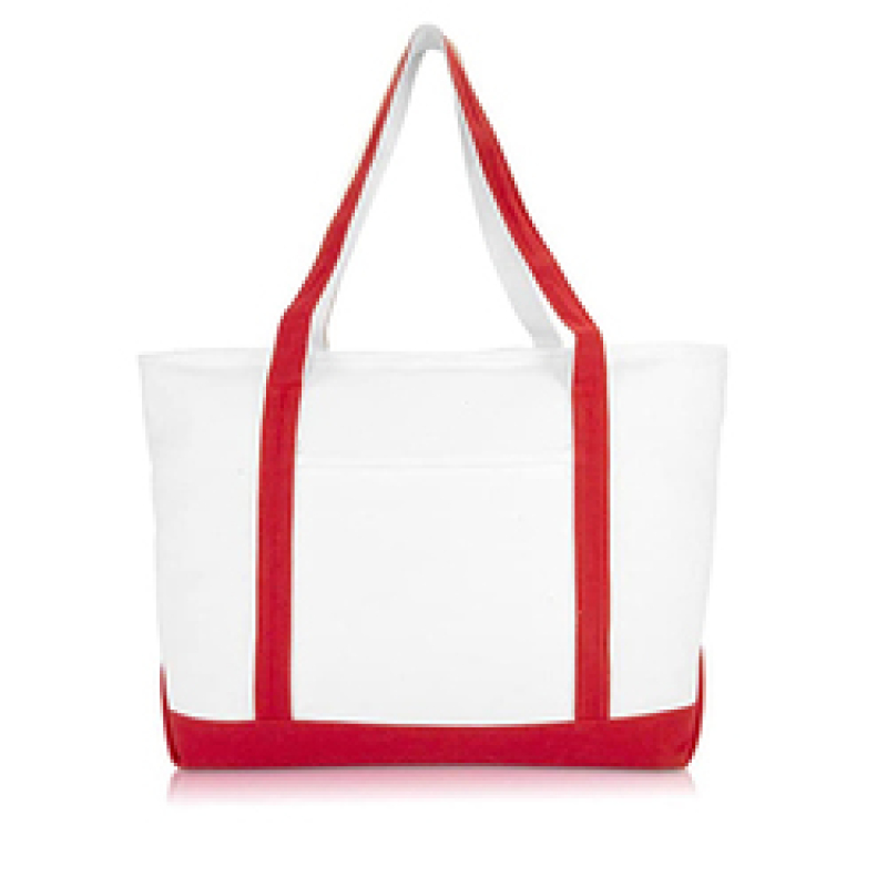 Custom Logo Eco-friendly Large Capacity Portable Reusable Shopping Bags 100% Cotton Canvas Tote Bag