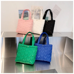 Sac à main matelassé pour femme, sac à main matelassé, sac fourre-tout matelassé, personnalisé, vente en gros