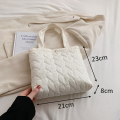 Sac à main matelassé pour femme, sac à main matelassé, sac fourre-tout matelassé, personnalisé, vente en gros