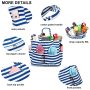 Washable Multi Pockets beach bags personalized Women Waterproof Zipper Beach Tote Bag For Gym Sport Shopping Travel