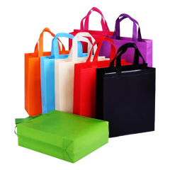 Sacs fourre-tout promotionnels écologiques de sac d'épicerie avec le sac non tissé personnalisé de logo imprimé